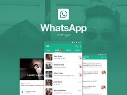 Download Whatsapp Redesign Free Psd Template Psd Repo