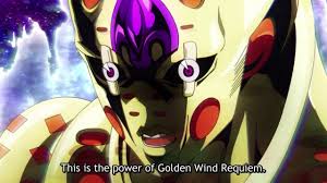 Gold Experience Requiem Meme Youtube Diavolo vs silver chariot requiem jojo's bizarre adventure part 5: gold experience requiem meme youtube