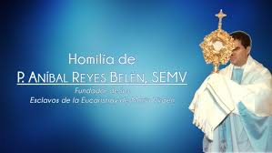 P. Aníbal José de María Reyes Belén, SEMV - YouTube
