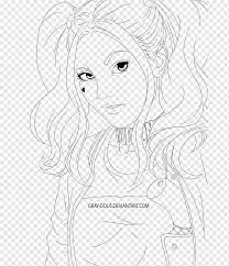 Jangan selalu mencela tanpa tahu yang sebenarnya.demikan kata dr. Sketsa Gambar Seni Garis Harley Quinn Ikan Koi Putih Wajah Pahlawan Png Pngwing