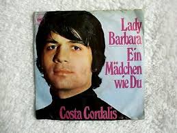 Costa Cordalis Lady Barbara German Press 1970