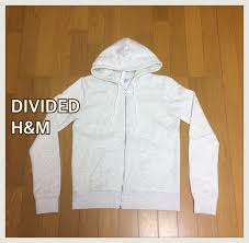 divided h m h anne do m full zip parker eggshell white