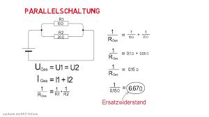 Die admittanz einer parallelschaltung ist das verhältnis von phasenstrom zu phasenspannung, wobei der winkel der admittanz negativ zu dem der impedanz ist. Parallelschaltung Rechnung Kfz Schule Com