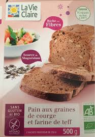 Pain Aux Graines De Courge Et Farine De Teff La Vie Claire