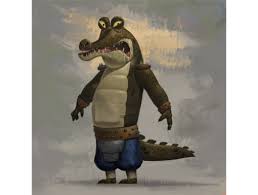 In kung fu panda 2 storming ox watching shen with thundering rhino, croc, and the soothsayer as a member of the kung fu council, storming ox was responsible for protecting gongmen city alongside his comrade, master croc, as well as their mentor, master thundering rhino. Croc Bandits Kung Fu Panda Character Concept Whimsical Art