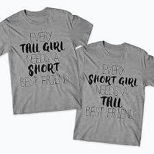 Do taller people have an advantage, or do the best things really come in small packages? Best Friends Tshirts Tall One Short One Teen Besties Bff Tumblr Girls Funny 9 9 99 Picclick Uk