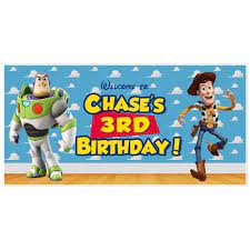 See more ideas about toy story party, toy story birthday party, toy story. Amazon Com Toy Story Woody And Buzz Birthday Banner Personalized Party Backdrop Decoration Handmade