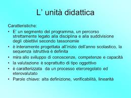 Le Unita Di Apprendimento Ppt Scaricare