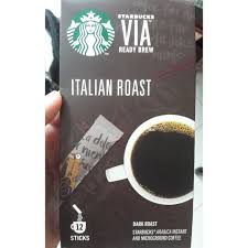100% arabica instant and microground coffee. Starbucks Italian Roast 12 Stick Shopee Malaysia