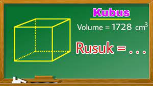 Soal dan cara cepat ruang tiga dimensi. Cara Mencari Panjang Rusuk Kubus Jika Diketahui Volumenya Youtube