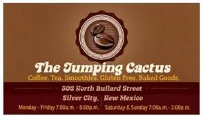 Grab your coffee to go and get your day started or enjoy the conversation and atmosphere offered at places like the tranquil buzz, javalina, or the jumping cactus. The Jumping Cactus Home Facebook