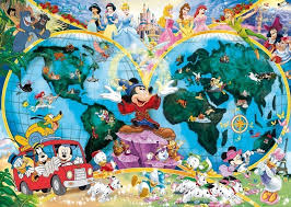 Australia's largest range of ravensburger jigsaw puzzles at lowest prices. Ravensburger Disney S World Map 1000pc Jigsaw Puzzle Buy Adult Kids Jigsaw Puzzles Australia