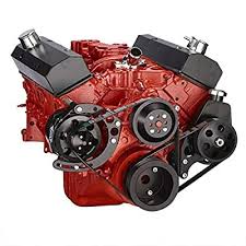 Buy Small Block Chevy Serpentine System For 283 302 305 350 400 Engines Power Steering And Alternator Online In Turkey B07x2lmqdq