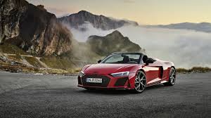 Download high definition quality wallpapers of audi r8 spyder front side hd wallpaper for desktop, pc, laptop, iphone and other resolutions devices. Bilder Audi R8 Spyder V10 2020 Rwd Roadster Rot 2560x1440