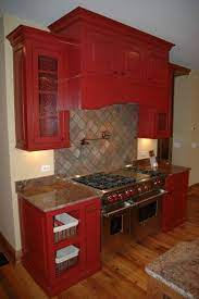 51 Colorful Kitchen To Copy Asap Home Decoration Experts Red Kitchen Cabinets Home Decor Kitchen Red Kitchen