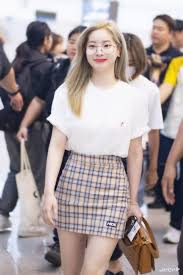 Plaid Skirt Dahyun Twice K Fashion At Fashionchingu Kpop Fashion Outfits Fashion Kpop Fashion