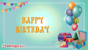 Happy birthday gif video download. Simple Happy Birthday Gif Animation Video Gifimages Pics