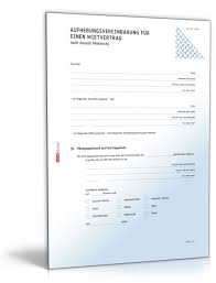 We did not find results for: Aufhebungsvertrag Mietvertrag