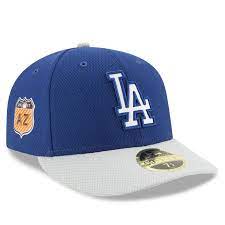 Los Angeles Dodgers New Era 2017 Spring Training Diamond Era Low Profile 59fifty Fitted Hat Royal Gray Fitted Hats Los Angeles Dodgers Spring Training