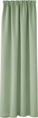 bol com hoomstyle kant en klaar gordijn verduisterend met plooiband 270x140cm groen