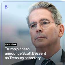 Bloomberg Politics | President-elect Donald Trump's transition team is  preparing to announce that he has selected Scott Bessent, who runs macro  hedge fund Key... | Instagram