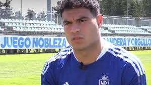 Rubio, el delantero del Aragón que debutó con el Real Zaragoza