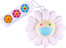 The japanese artist has dominated the collectibles world for decades with his affordable plushes and vinyl figures. Takashi Murakami Flower Plush Pin White