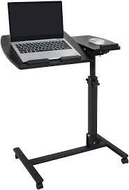 Lifting mobile computer desk bedside sofa bed notebook desktop stand table learning desk folding laptop table adjustable height. Amazon Com F2c Portable Adjustable Height 360 Swivel Laptop Desk Pc Computer Mobile Notebook Laptop Stand Rolling Table Desk Cart Tiltable With Wheels Casters Mouse Pad Table 360 Swivel Rolling Black Office Products