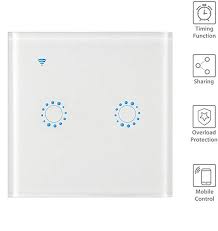 Yybf Smart Light Switch Wifi Smart Light Schalter Arbeiten Mit Alexa Und Google Startseite Timer D Google Startseite Schalter Fernbedienung