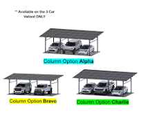 Chiko USA Premier Residential Steel Carport | Black | Solar Pergola | Solar  Gazebo