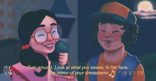 Turn Around Look At What You See Stranger Things Pin By Staci Thomas On Samantha S Board Stranger Things Wallpaper Stranger Things Stranger Things Meme