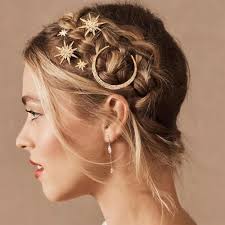 Amazon.com : YienDoo Crystal Starburst Hair Clip Barrette Gold Sparkling  Rhinestone Cluster Star Barrette Bling Star Hair Pin Headpieces Branch  Crystal Star Head Clip Bridal Headwear Accessories for Women Girls : Beauty