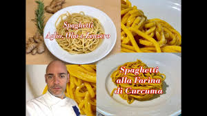 Senza problemi e difficoltà, otterrai un risotto alla pescatora strepitoso! 2 Ricette Fusion Spaghetti Aglio Olio Curcuma E Zenzero Pasta Garlic Oil Curcuma And Ginger Youtube