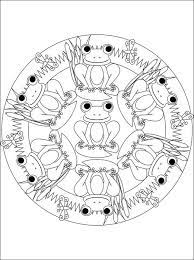 mandala de grenouilles a colorier coloriage imprimer gratuit coloring books pages lego lanterne verte