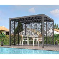 Check spelling or type a new query. Pergola Bioclimatique 10 80m Alu Moucharabiehs Cotes 3m 3 60m Habrita