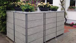 Mulltonnenboxen Modular Uber Eck Gestellt Mulltonnenbox Design Gartenhaus Gartenhaus Modern