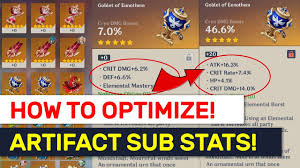 Dec 11, 2020 · genshin impact traveller (geo) guide: How To Search For End Game Artifact Stats Artifacts Sub Stats Tips Genshin Impact Youtube