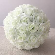 Evergreen pinecone kissing ball for your doorway. 30cm Burgundy Colour Artificial Silk Kissing Rose Flower Ball Buy At The Price Of 114 00 In Aliexpress Com Imall Com