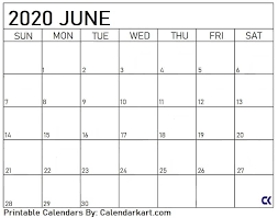 Printable June 2020 Calendar In Jpg And Pdf Formats Browse From The Five Different Downloadable Templates In 2020 Calendar Printables Free Calendar Template Calendar