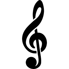 Treble Clef Free Vector Icons Designed By Freepik Music Notes Drawing Music Silhouette Music Painting