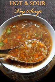 Hot And Sour Vegetable Soup Recipe Restaurant Style Hot And Sour Soup Recipe Hot And Sour Soup Veg Soup Recipes Vegetable Soup Recipes
