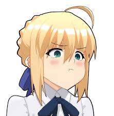 When No One Drew Your Waifu With Mamako Pout Face Yet So You Do It Yourself R Animemes Fate Type Moon Know Your Meme