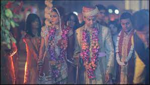 Jai Mala Indian Wedding Monsoon Wedding Indian Marriage
