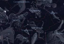 The Constellation Andromeda In The Sky Org