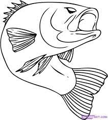 The set includes facts about parachutes, the statue of liberty, and more. Bass Fish Coloring Pages Coloring Home