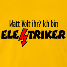 Pin Auf Elektriker T Shirts