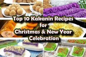 Kakanin Recipes For Christmas And New Year Celebration Kakanin Will Always Be Found At The Dining Filipino Desserts Christmas Food Filipino Christmas Recipes
