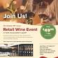 Drink or Treat at Doris Market’s Wine and Food Tasting event image