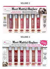 Meet Matte Hughes Vol 3 Set Of 6 Mini Long Lasting Liquid Lipsticks Meet Matte Hughes Meet Matte Liquid Lipstick