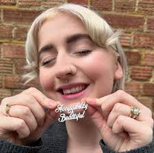 ACCESSIBILITY IS BEAUTIFUL NECKLACES!💗💍♿️ New and available now! I've  teamed up with @toppleandburn to bring you a necklace version of  'Accessibility Is Beautiful' with a larger clip to make putting it on